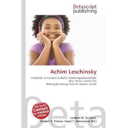 Achim Leschinsky, Fachbücher