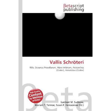 Vallis Schröteri, Fachbücher