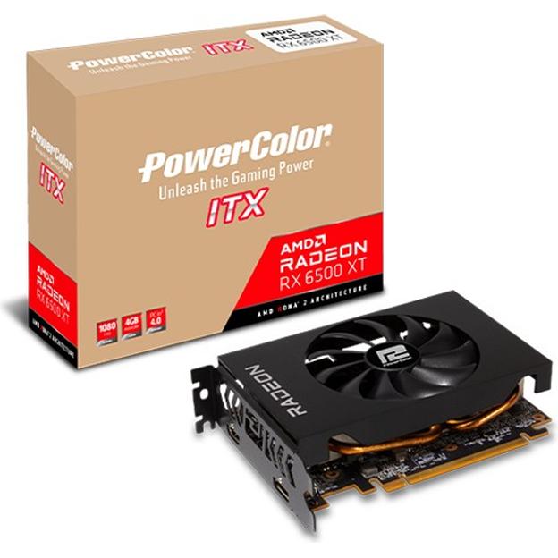 Powercolor Radeon RX 6500 XT ITX (4 GB), Grafikkarte