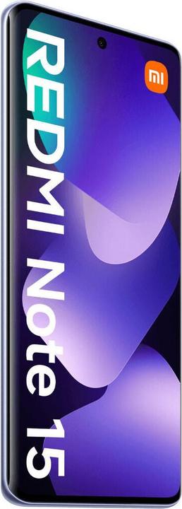 Actual product image Xiaomi Redmi Note 15 4G Dual Sim 8GB RAM 256GB - Purple (256 GB, Blue, Lilac, Purple, Violetin, 6.77", Dual SIM, 4G)