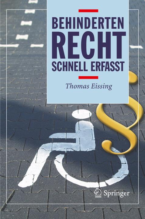 Produktbild Behindertenrecht - Schnell erfasst (Deutsch, Thomas Eissing, 2007)