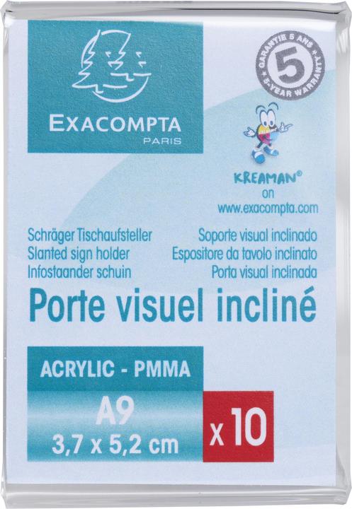 Actual product image Exacompta Table leaflet stand (A9)