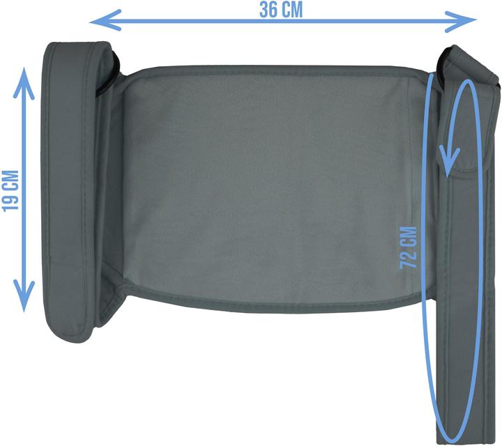 Immagine prodotto Normani Borsa dell'acqua calda da collo con coperchio Nome - 9577 (1 l, Fiaschetta da letto con coperchio)