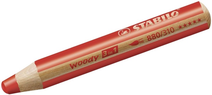 Produktbild STABILO Woody 3 In 1 10er Etui Arty (Mehrfarbig, 10 x)