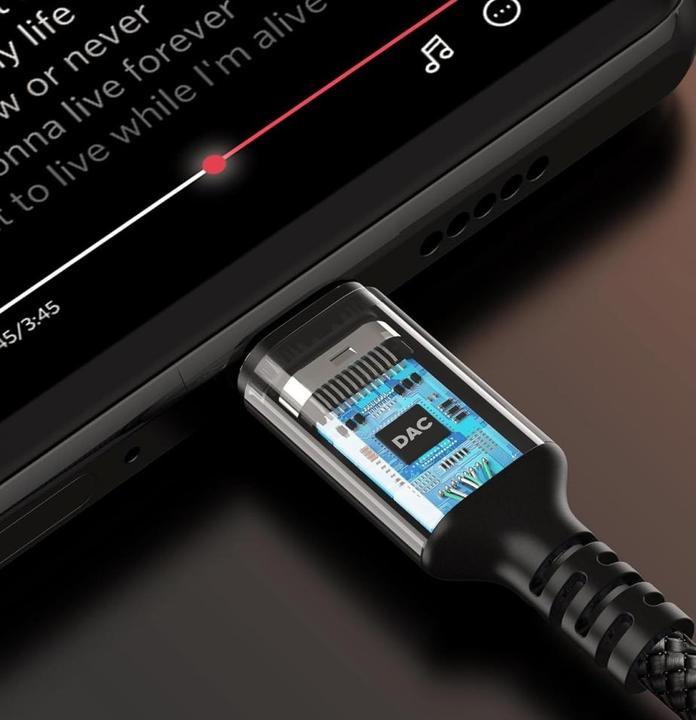 Produktbild PowerGuard C-to-Aux-Plug USB Type C zu 3.5mm Klinke AUX Audio Kabel (3.5mm Klinke)