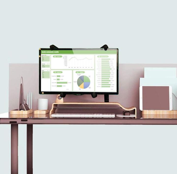 Actual product image Techly Non-VESA adapter kit for monitor mount 33.02-68.58cm 13-27inch (Wall, 27", 8 kg)