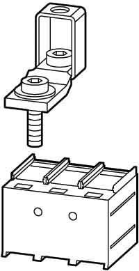Actual product image Eaton Screw connection, 4p, 1 switch side, 266725