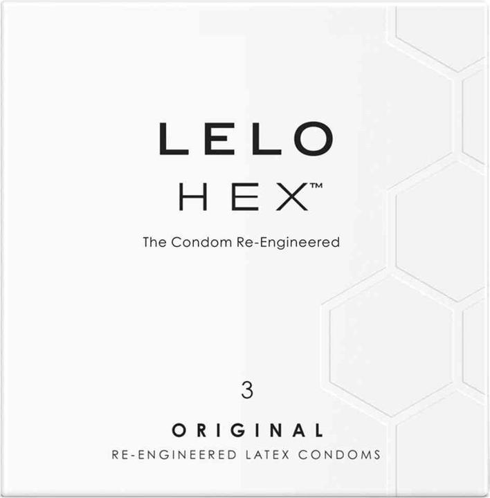Actual product image LELO HEX Condoms Original (3 pcs.)