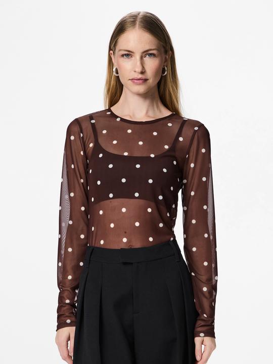 Immagine prodotto Pieces PCDORTHEA MESH Oberteil mit langen Ärmeln (S)