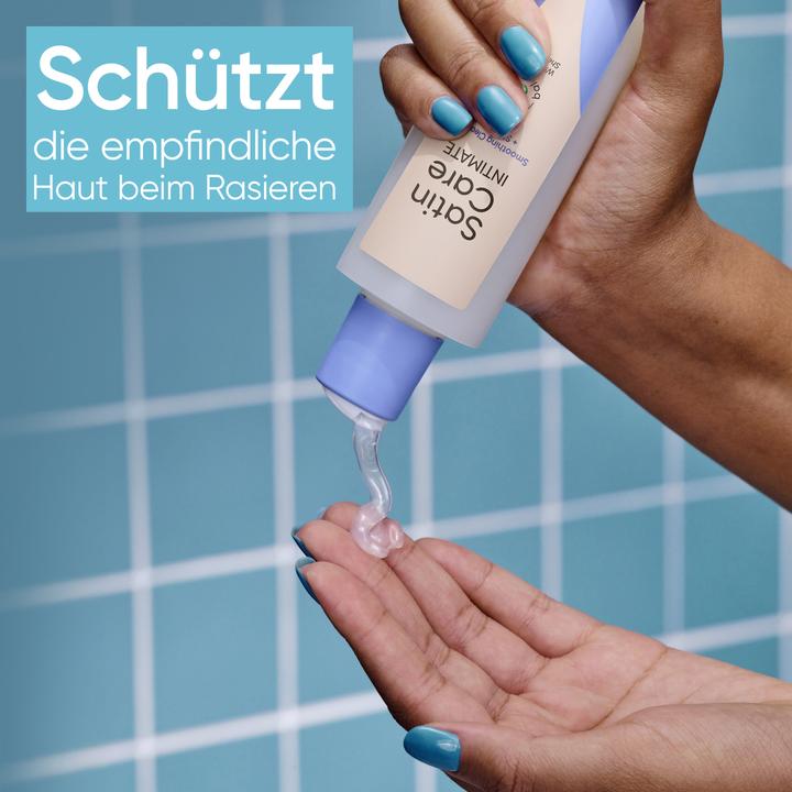 Produktbild Gillette Satin Care Intimpflege 2-in1 Reinigungs- und Rasiergel 190 ml Intimpflege 190 ml (Intimgel)