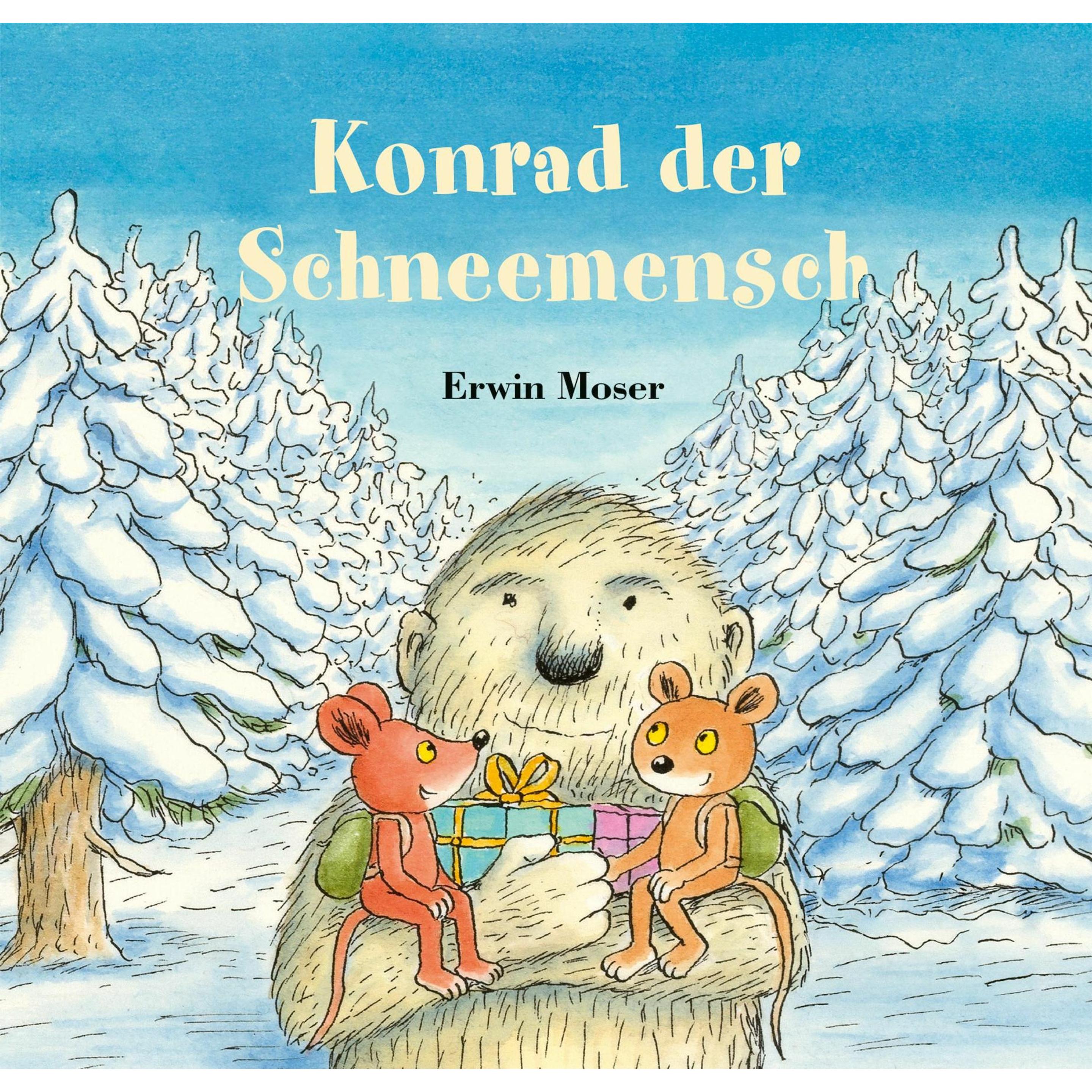 Moser:Konrad der Schneemensch, Kinderbücher von Erwin Moser