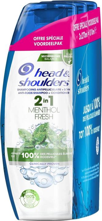 Immagine prodotto Head & Shoulders 2-in-1 Menthol Fresh, 3x270 ml (270 ml)