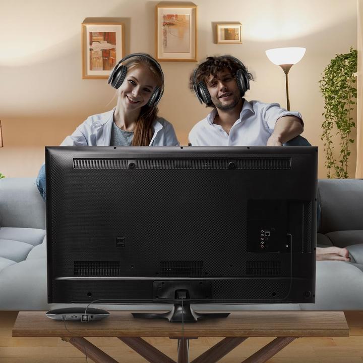 Actual product image Meliconi 2 x Wireless Stereo TV Headsets (8 h, Cable, Wireless)