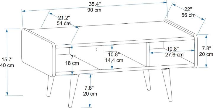 Image du produit Kalune Design Hugo (56 x 90 x 40 cm)