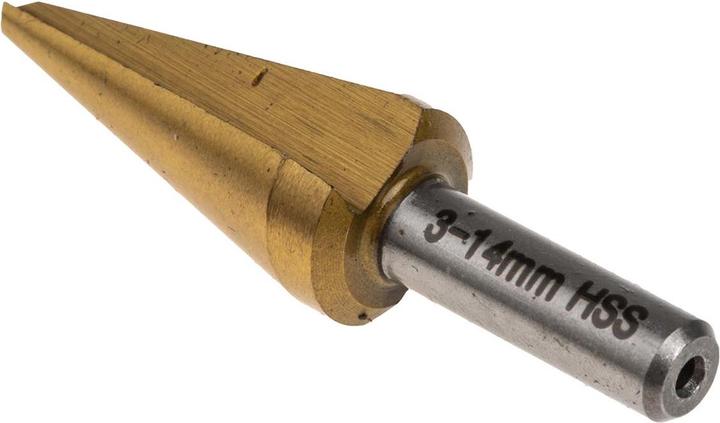 Actual product image RS PRO HSS peeling drill, min. 3mm, max. 14mm (3-14 mm)