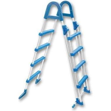 Azuro, Pool Zubehör, Sicherheitsleiter 1,20m / 4-Stufen - für Pools bis zu 1,22m Höhe