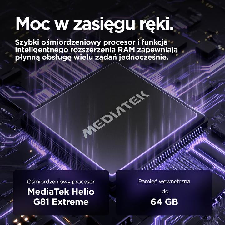 Produktbild Motorola moto e15 (64 GB, Blue, 6.67", Dual SIM, 4G)