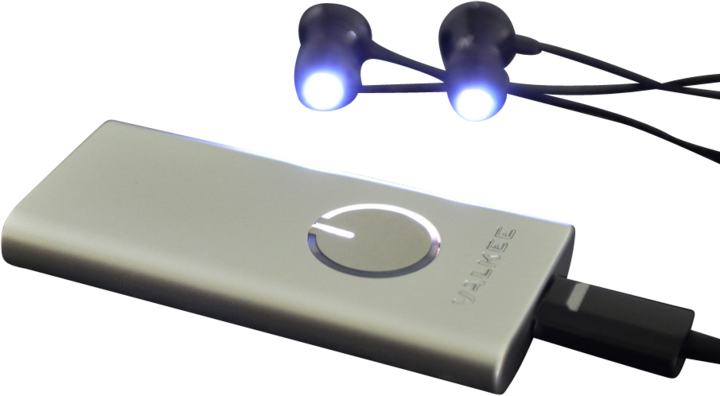 Actual product image Valkee 2 Bright Light Headset silver