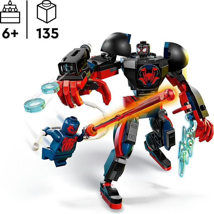 Produktbild LEGO Miles Morales Robot vs Spider-Man 2099 (LEGO Marvel)