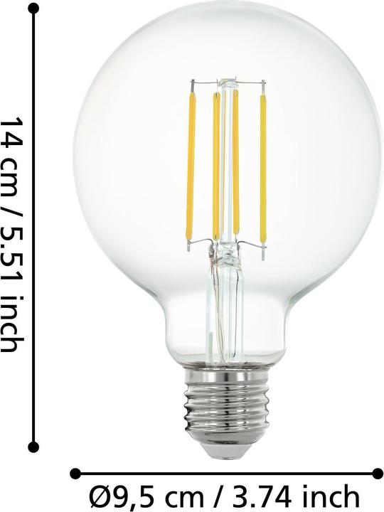Image du produit EGLO Sources lumineuses (E27, 806 lm, 40x)