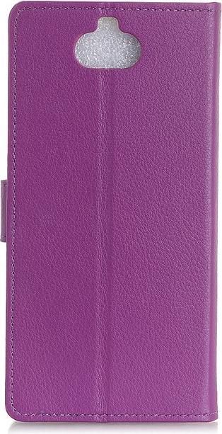 Image du produit MU Classic Couvertures en cuir Litchi Bookcover Series (Sony Xperia XA3)
