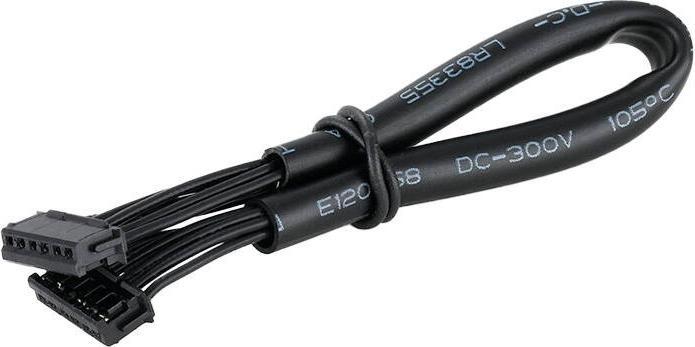 Hobbywing Câble de capteur 140mm noir