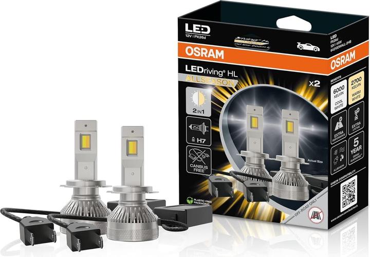Actual product image Osram LEDriving HL Allseason H7 (H7)