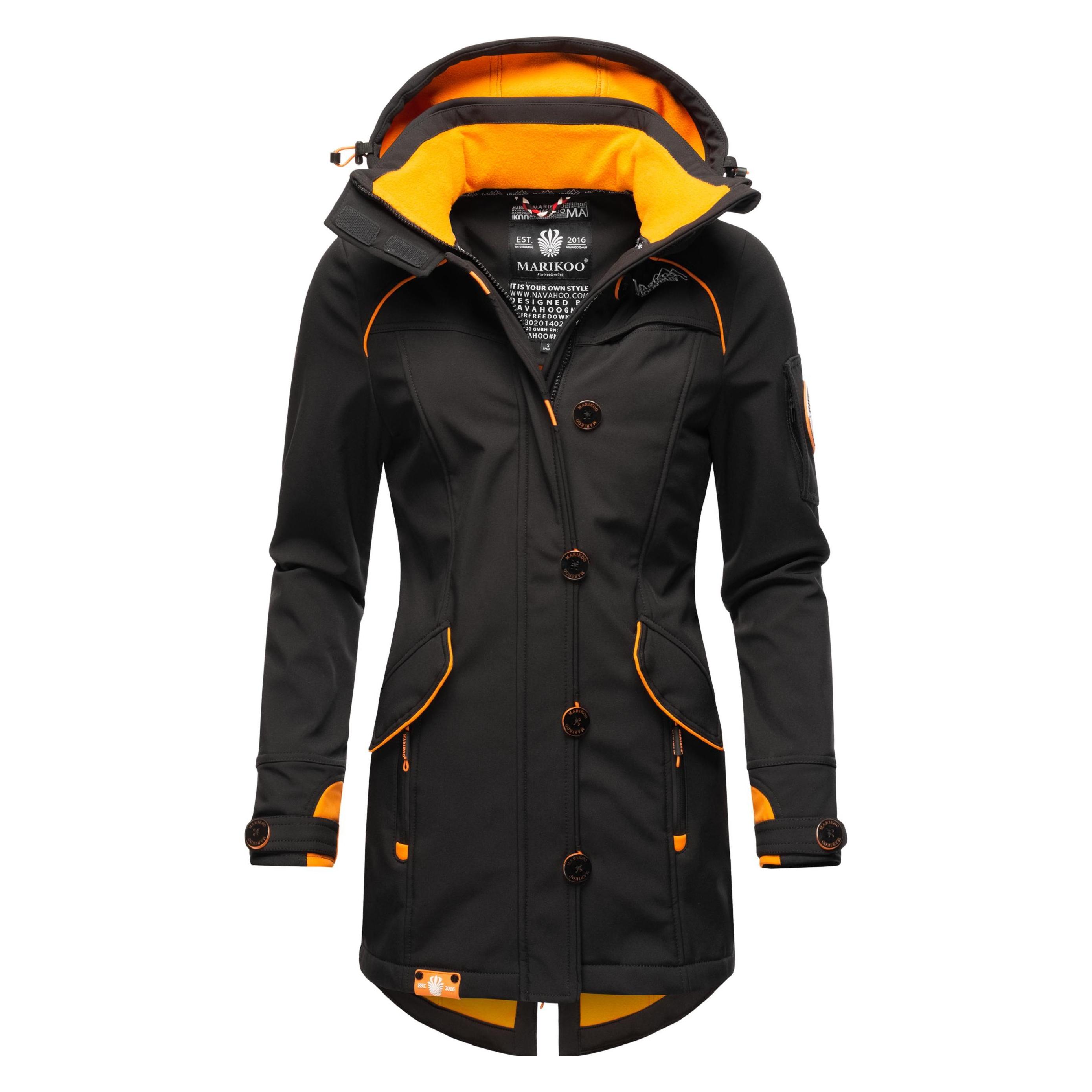 Marikoo, Damen, Winterjacken, Soulinaa, Schwarz, (Xs)
