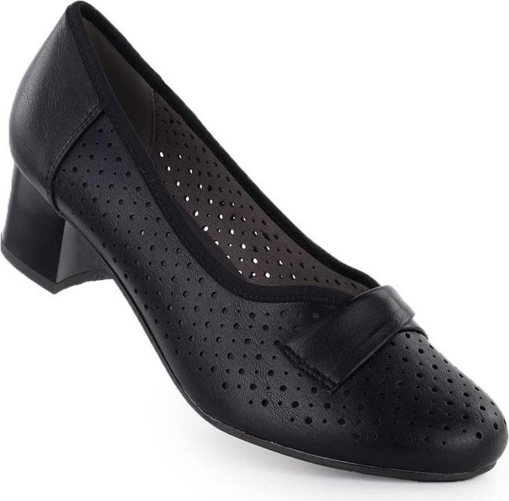 Immagine prodotto Jezzi Women's openwork black pumps 233-12 (40)