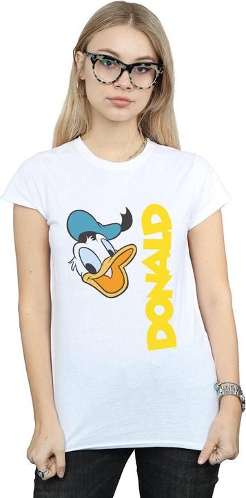 Actual product image Disney Womens/Ladies Donald Duck Greetings Cotton T-Shirt (XL)