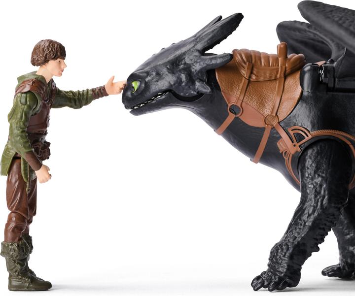 Actual product image Spin Master Dragons - Movie Viking & Dragon - Toothless & Hiccup