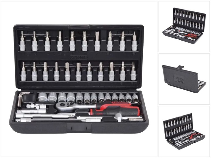 Produktbild KS Tools Steckschlüssel-Satz (1/4")