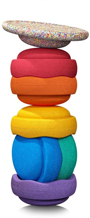 Actual product image Stapelstein Original Rainbow Set
