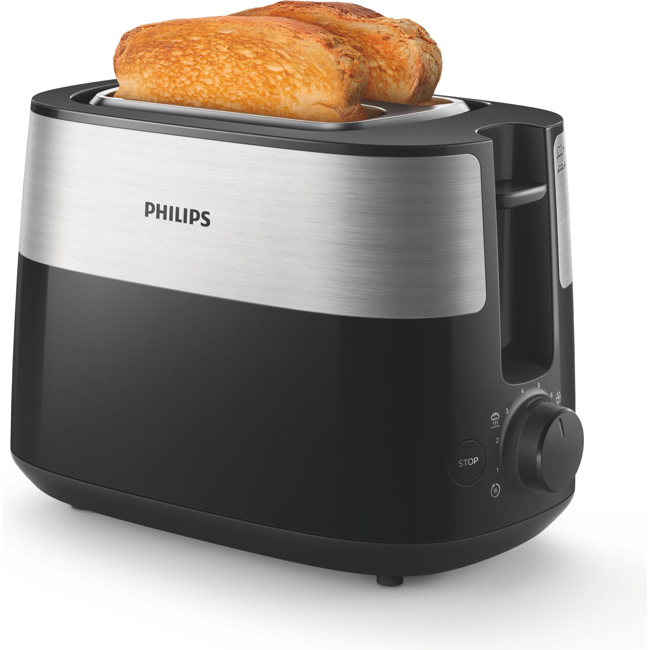 Thumbnail - Philips Daily Collection, Toaster, Schwarz
