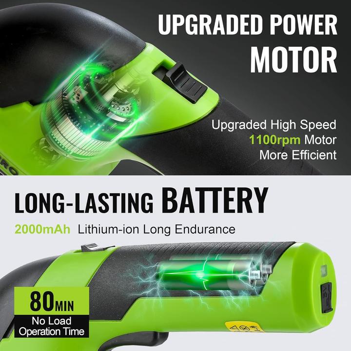 Produktbild Workpro Akku-Gartenschere