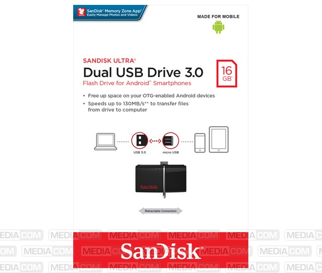 Productafbeelding SanDisk Ultra mit Adapter (64 GB, microSDXC, U1, UHS-I)