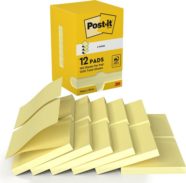 Immagine prodotto Post-it Z-Notes (76 x 76 mm)