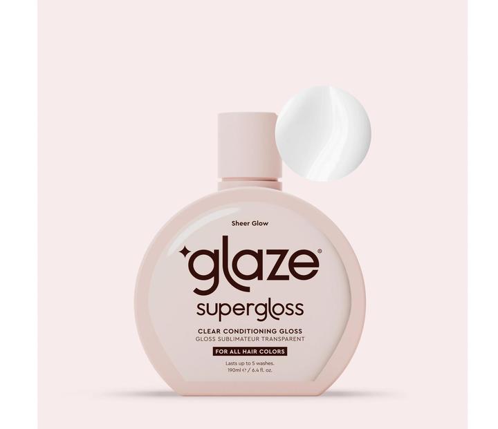 Actual product image Glaze Sheer Glow Transparent Clear Conditioning Gloss (190 ml)