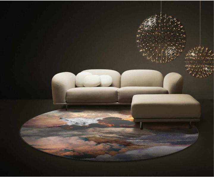 Actual product image Moooi Walking On Clouds Carpet (350 x 350 cm)