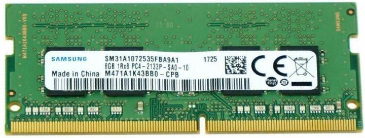 Actual product image Samsung 8GB DDR4, 2133MHz, CL15, 1.2V (1 x 8GB, 2133 MHz, DDR4-RAM, SO-DIMM)