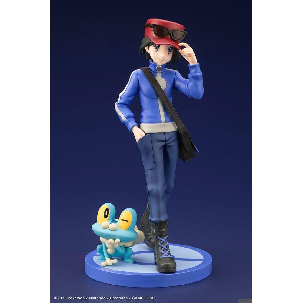 Kotobukiya Pokémon ARTFXJ Statue 1/8 Calem & Froxy 20 cm (60040305)