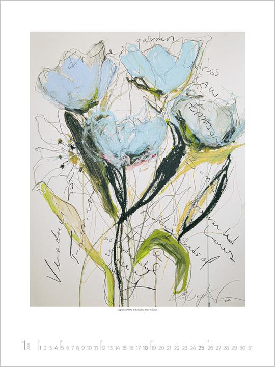 Produktbild Botanical Art 2026 (48 x 64 cm, Harter Einband, Deutsch)
