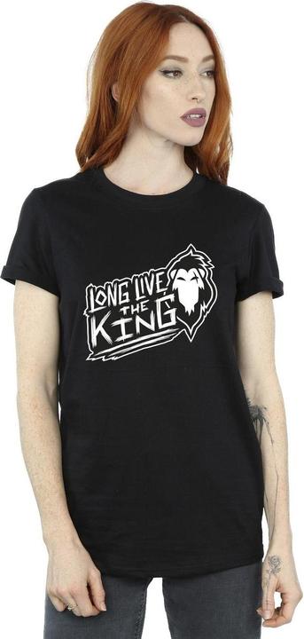 Actual product image Disney Womens/Ladies The Lion King The King Cotton Boyfriend T-Shirt (XL)