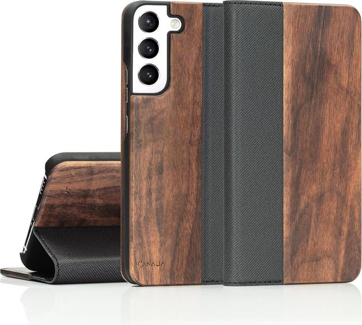 Nalia Real wood flip case (Samsung Galaxy S22+)