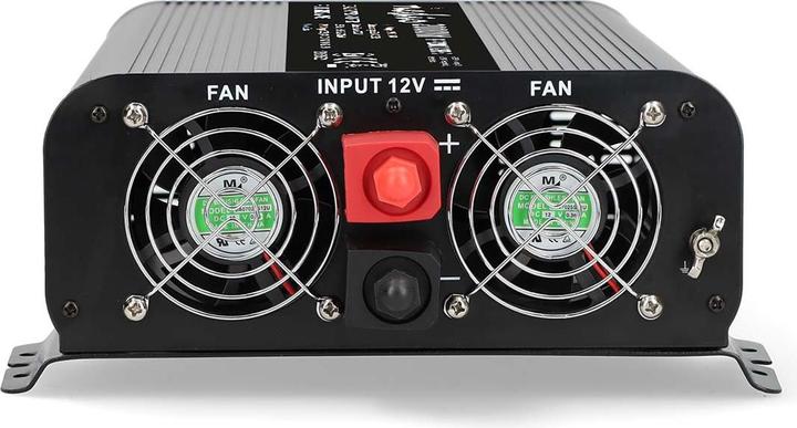 Productafbeelding Nedis Stroomomvormer zuivere sinusgolven - Ingangsspanning: 12 V DC - Aansluiting uitgang apparaat: Type