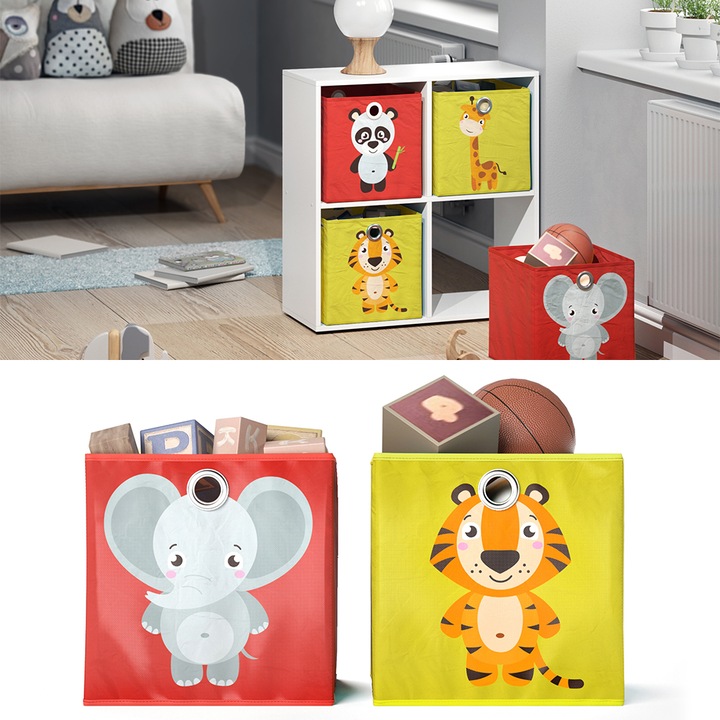 Produktbild Vicco Kinderfaltboxen (30 x 30 x 30 cm)