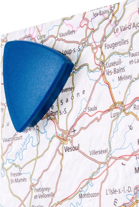 Actual product image Boston Xtra Office magnets triangular, set of 25 (1x)