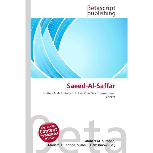 Saeed-Al-Saffar, Ratgeber