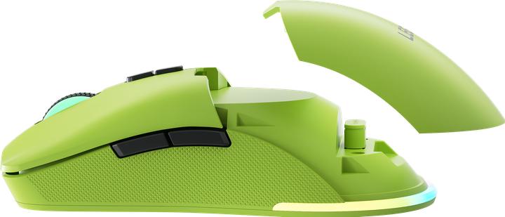 Actual product image Lenovo Legion M220 Wireless RGB Gaming Mouse - Surge Green (P) (Cable, Wireless)