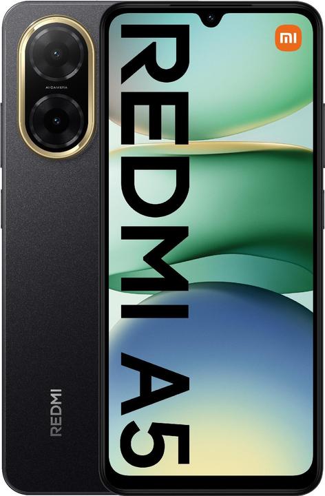 Produktbild Xiaomi Redmi A5 4G (128 GB, Midnight Black, 6.88", Dual SIM, 4G)